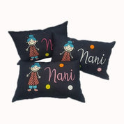 Nani Dadi Denim Cushion