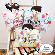 Baby Welcome Princess Cushion