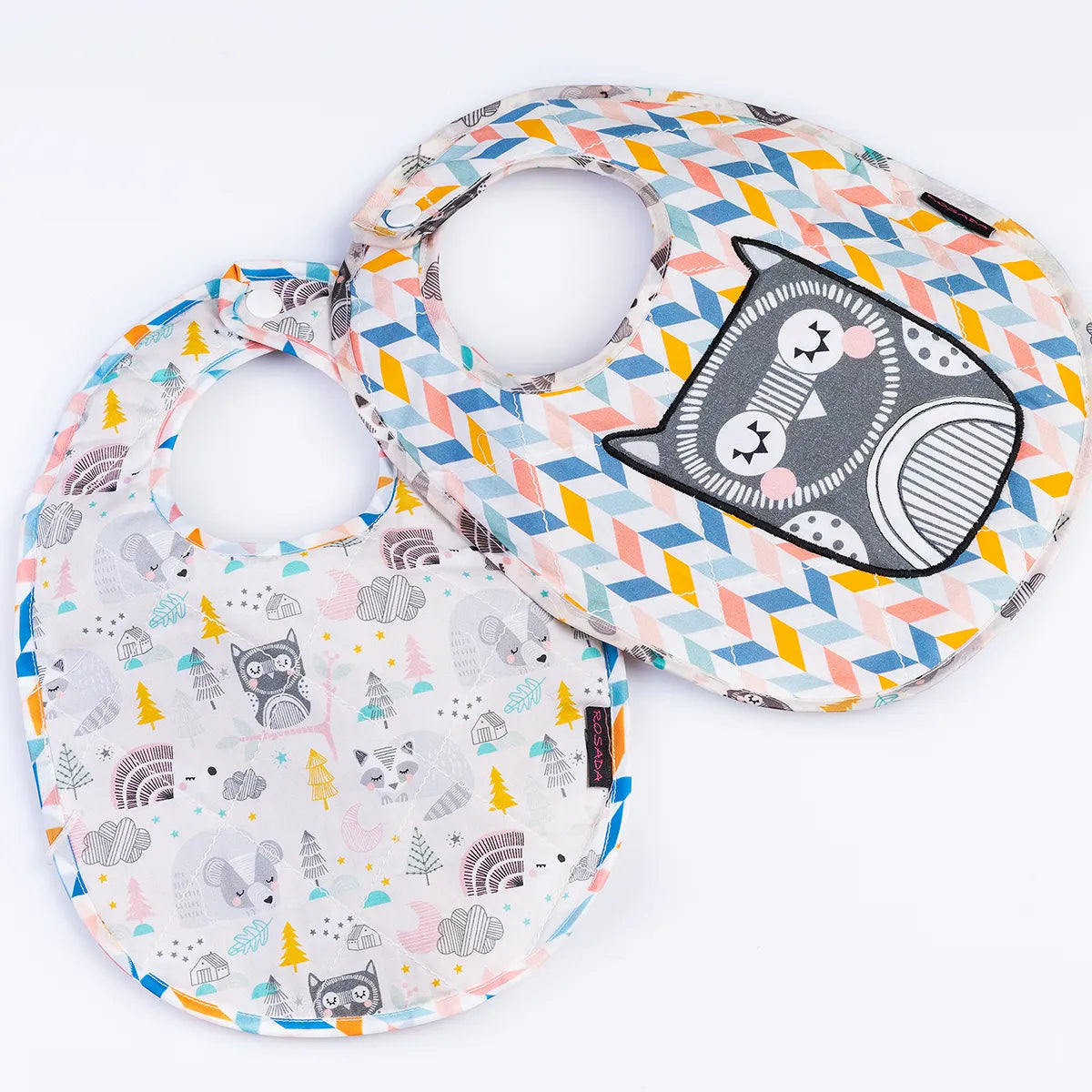 Neenee Animal Set of 2 Bib