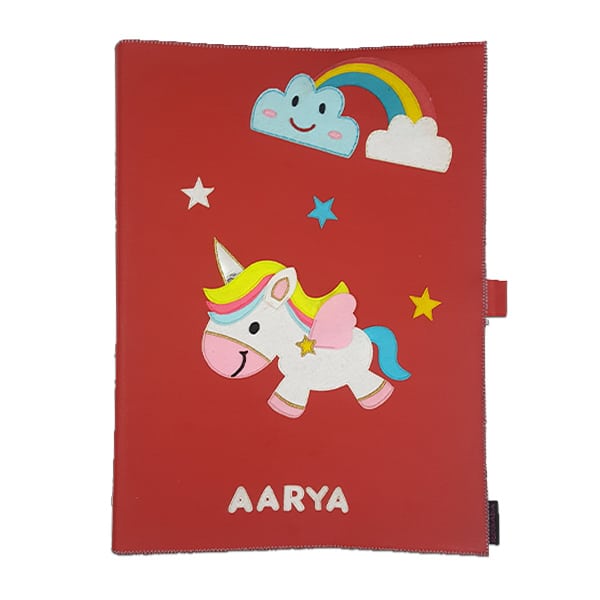 Unicorn Rainbow Art Craft Folder