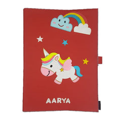 Unicorn Rainbow Organiser Folder