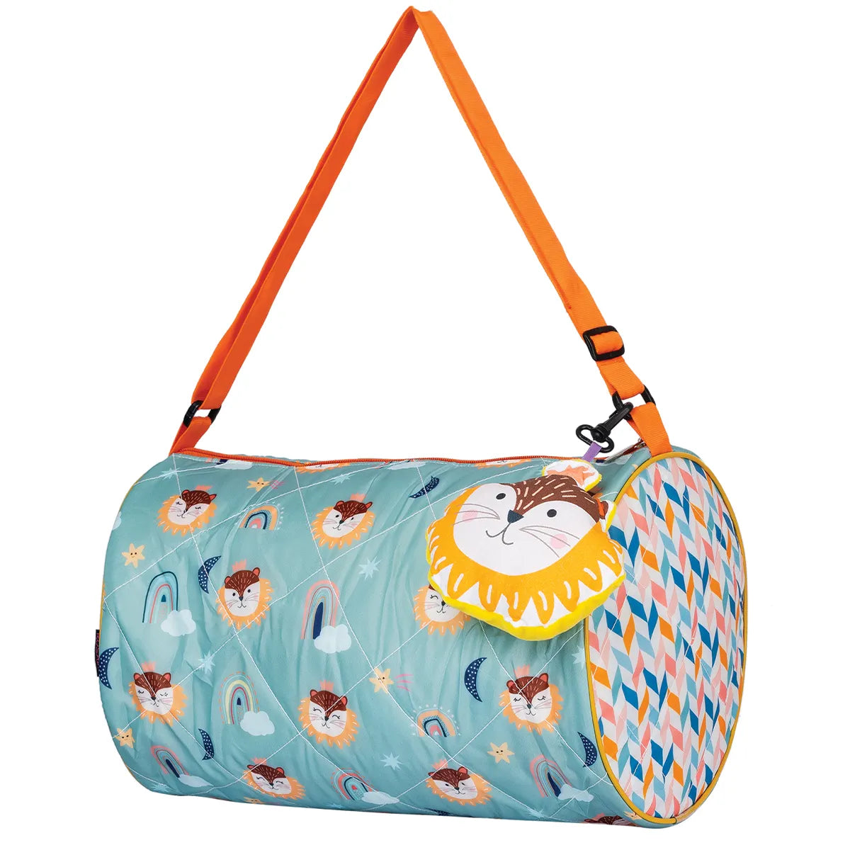 Fancy Lion Duffle Bag - Site View 2