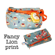 Foldable Duffle Bag - Fancy Lion