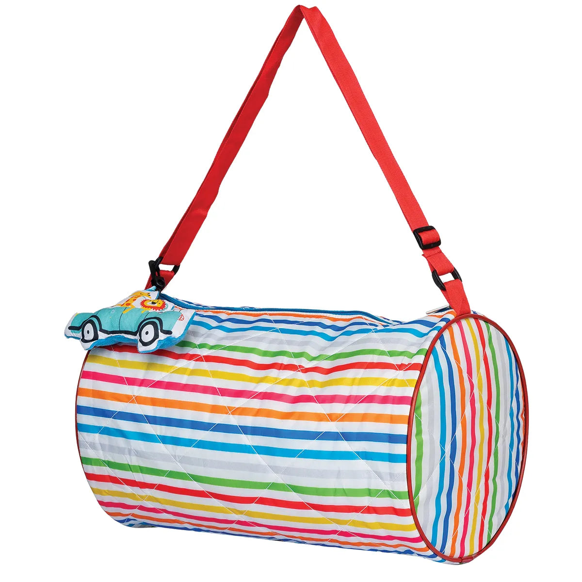 Stripes Cars Duffle Bag