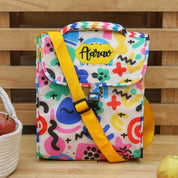 Abstract Insulated Lunch Bag