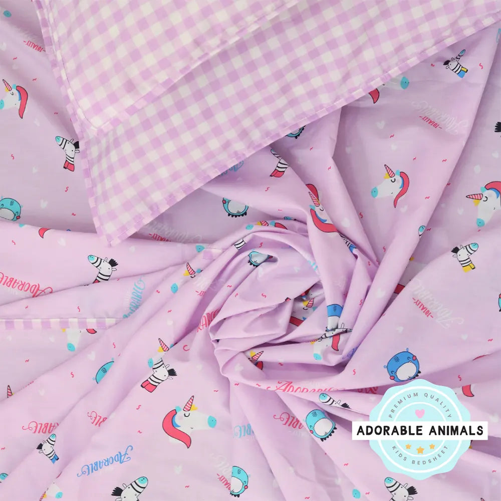 Adorable Animal Bedsheet