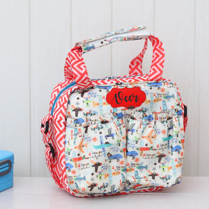 Aeroplane Insulated Tiffin Bag