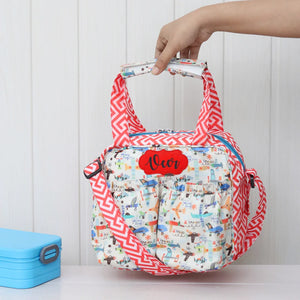 Aeroplane Insulated Tiffin Bag