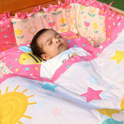 Pink Fairy Double Side Quilted Blanket (40x50)"