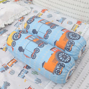 2 Bolster Covers (15x5)" - Train