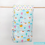 Blue Llama Comforter