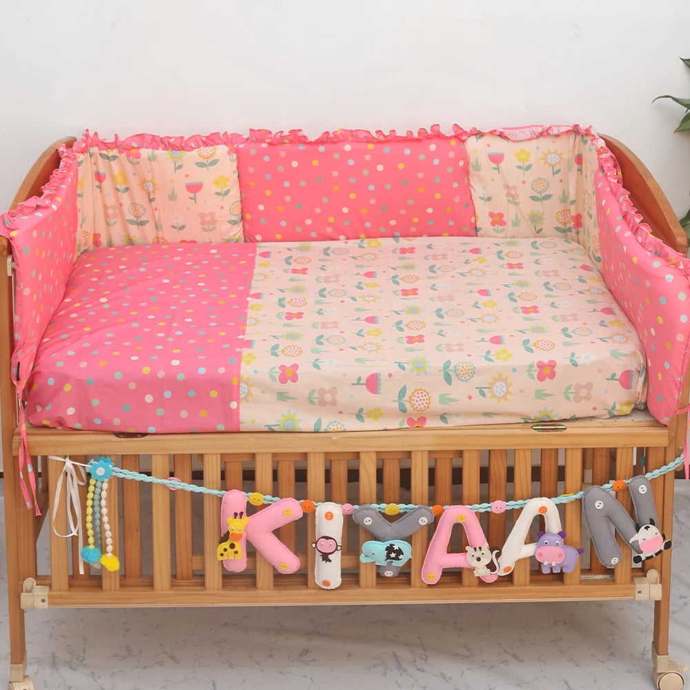 Pink Fairy Cot Sheet (62x44)"