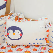 Sailor Penguin Pillow Cover (17x11)"