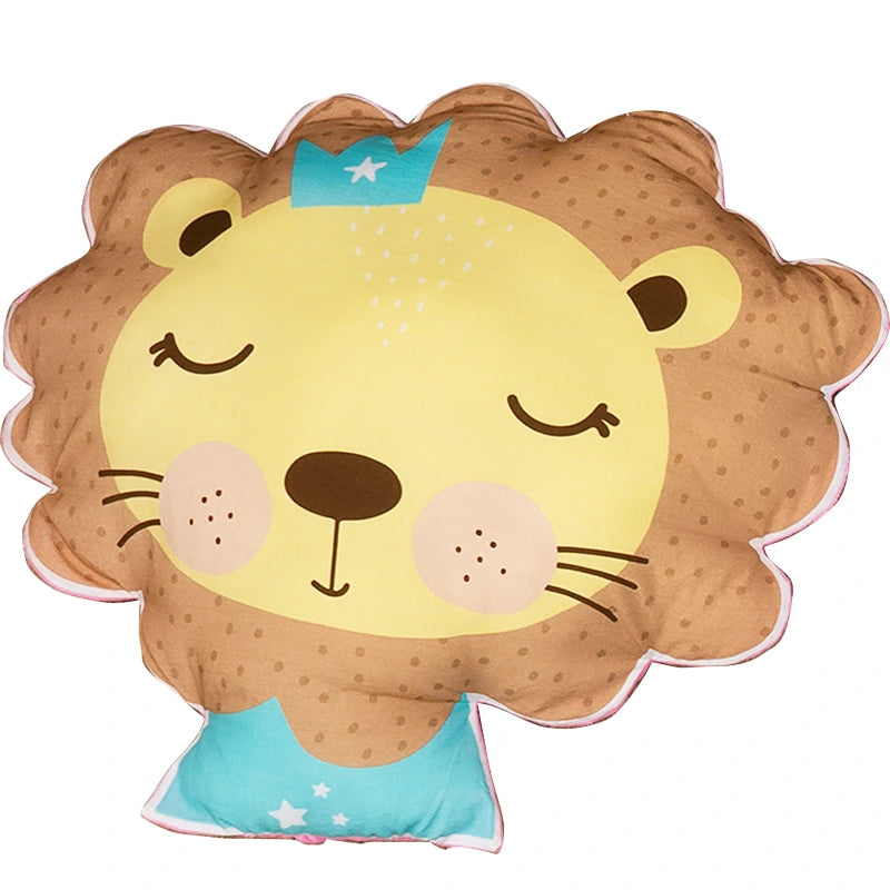 Blue Lion Pillow Doll