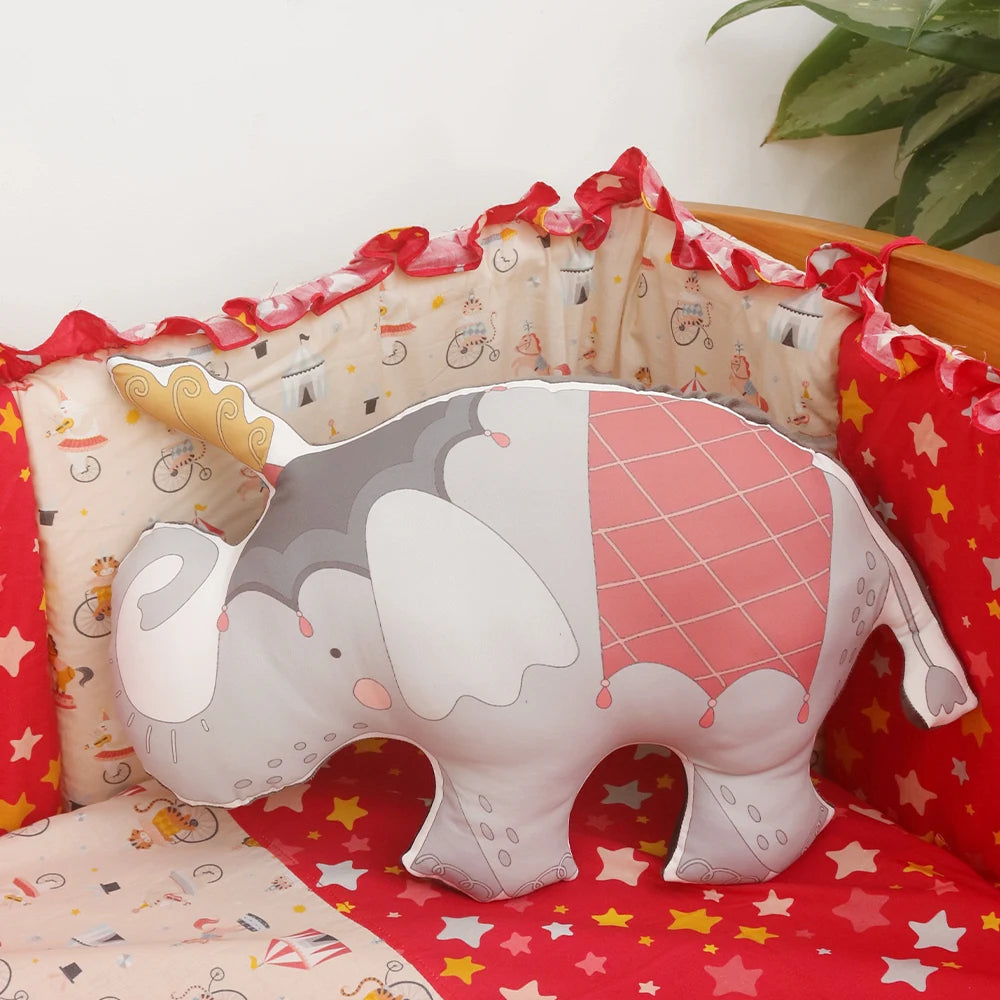 Carnival Elephant Pillow Doll