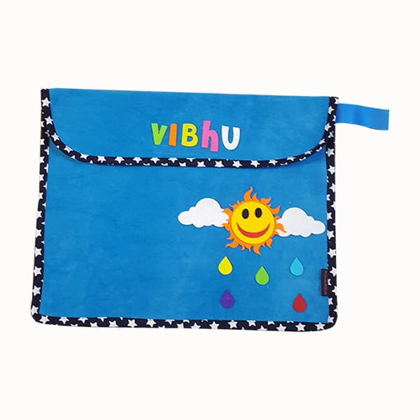 Sun Cloud Blue Envelope Folder