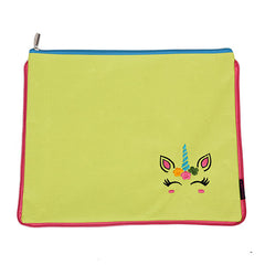 Unicorn Eyes Zipper Folder