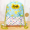 Lemon Drawstring Bag - Front View