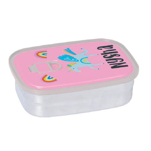 Blue Unicorn Steel Lunch Box