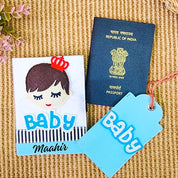 Baby Felt Passport Cover & luggage Tag