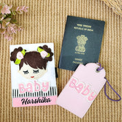 Baby Felt Passport Cover & luggage Tag
