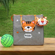 Baby Tiger Face Tote Bag