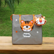 Baby Tiger Face Tote Bag