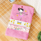 Ballerina Doll Towel - Front View