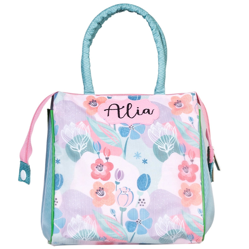 Pink Flower Tote Bag