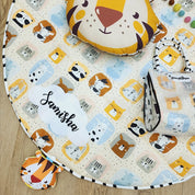 Big Animals Quilted Play Mat