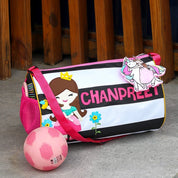 Black White Princess Duffle Bag