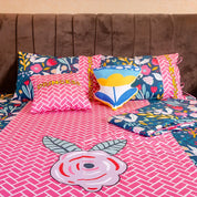 Black Tulips Kids Bedding Items