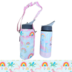 Blue Unicorn Sipper Cover