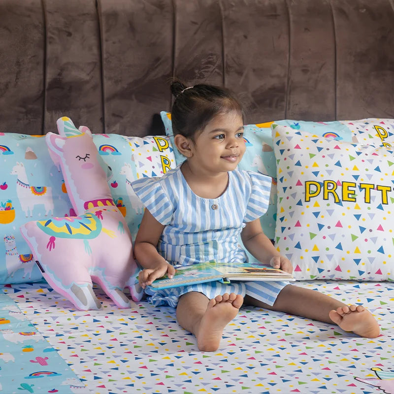 Blue Llama Kids Bedding Items