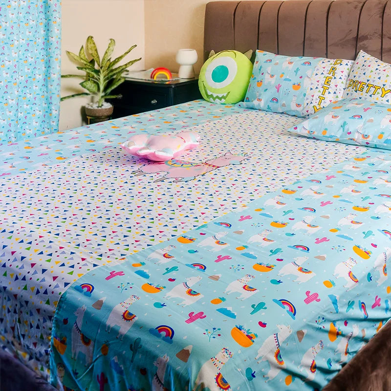 Blue Llama Kids Bedding Items