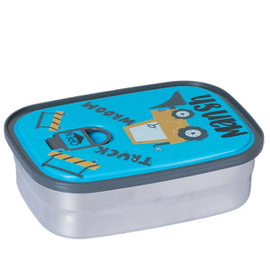 Blue Truck Steel Lunch Box