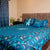 Blue Dino Double Bedsheet (90x108)