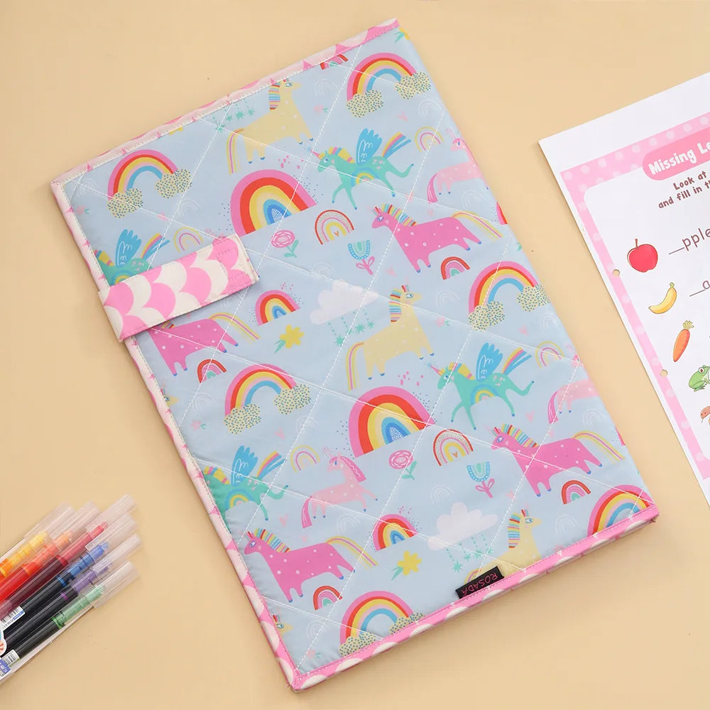 Blue Unicorn Folder