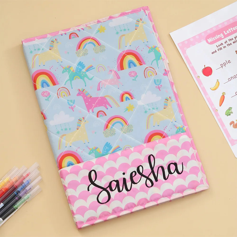 Blue Unicorn Folder
