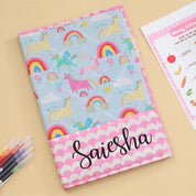 Blue Unicorn Folder