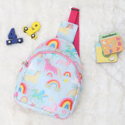 Blue Unicorn Front Sling Bag