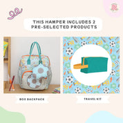 Box Backpack Travel Duo