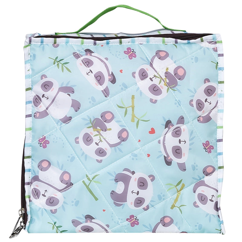 Box Pouch [14x14]" - Cute Panda