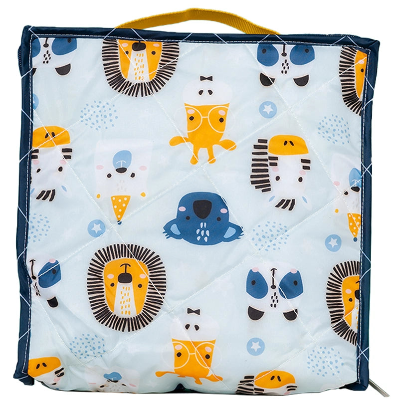 Box Pouch [10x10]" - Blue Lion