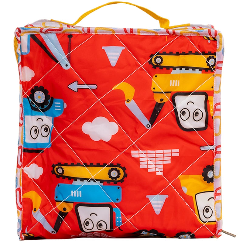 Box Pouch [8x8]" - Red Truck