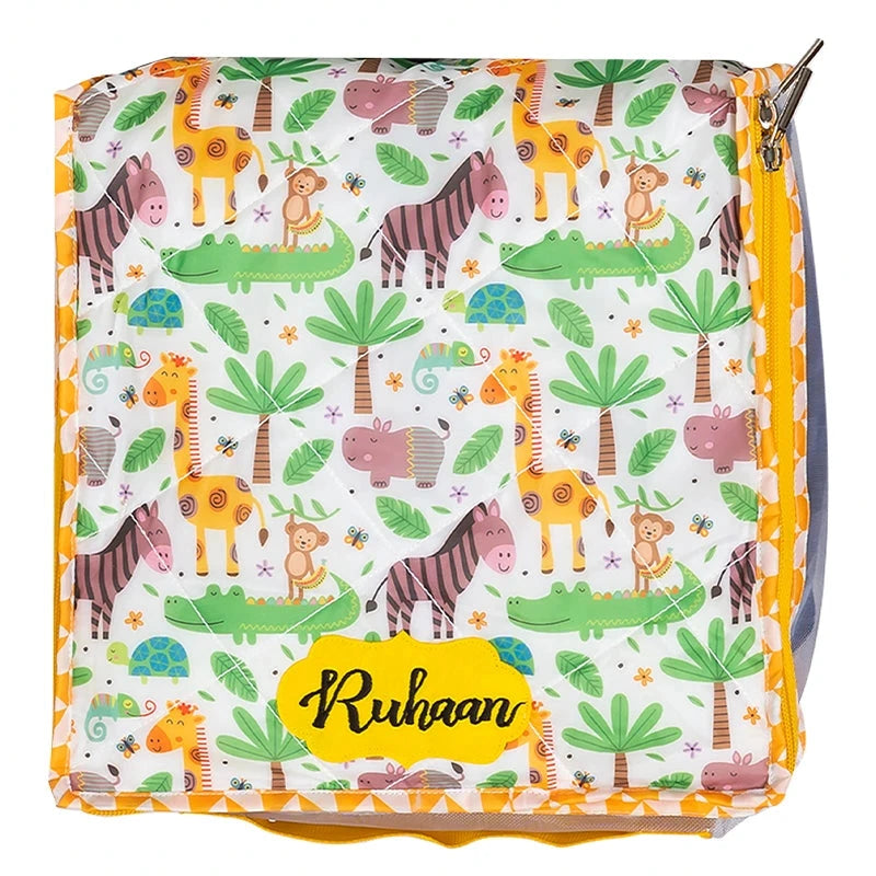 Box Pouch [14x14]" - Giraffe