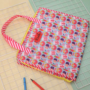 Candy Cane Art Bag