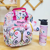 Lilac Garden Box Backpack - Site View