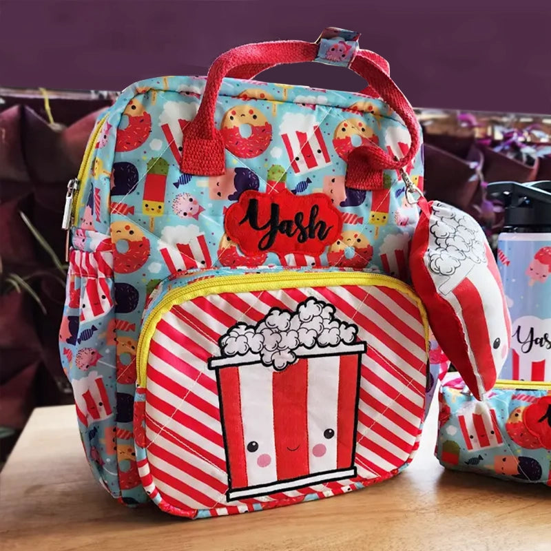 Candy Cane Box Backpack - Site View