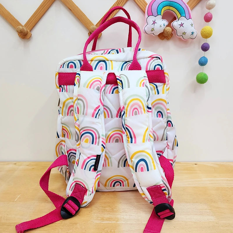 Rainbow Box Backpack - Back View